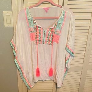 Lilly Pulitzer Caftan style top